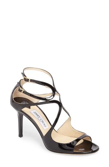 Women's Jimmy Choo Ivette Sandal .5us / 38.5eu - Black