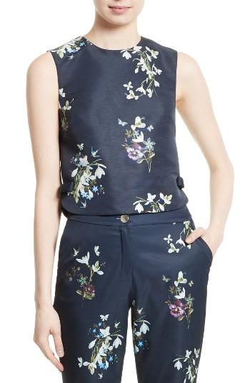 Women's Ted Baker London Samsa Satin Twill Top