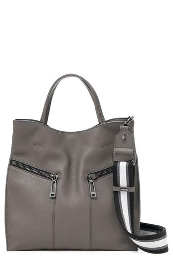 Botkier Trigger Pebbled Leather Satchel - Black