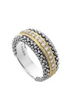 Women's Lagos Diamonds & Caviar Ring