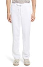Men's Onia Collin Linen Pants - White