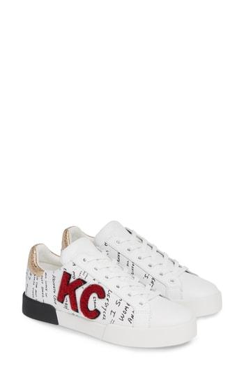 Women's Kenneth Cole New York Tyler Sneaker .5 M - White