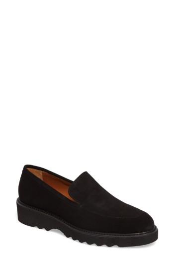 Women's Aquatalia Kelsey Weatherproof Loafer M - Black