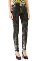 Women's Gucci Marble Wash Stretch Jeans - Black