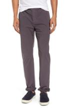 Men's James Perse Slim Stretch Poplin Drawcord Pants (l) - Grey