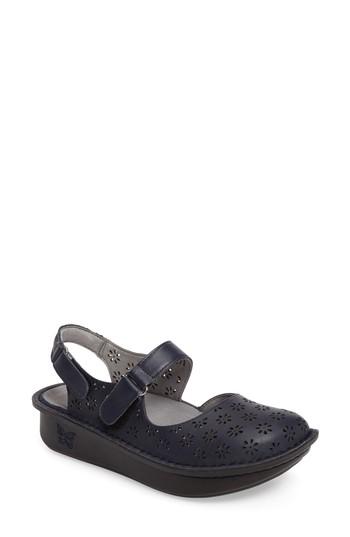 Women's Alegria 'jemma' Platform Flat -6.5us / 36eu - Blue