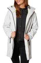 Women's Helly Hansen Copenhagen Hooded Rain Jacket - White
