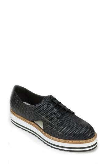 Women's Summit By White Mountain 'brody' Platform Oxford Eu - Black