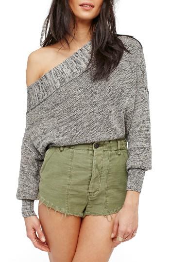 Women's Free People Alana Pullover Sweater - Grey