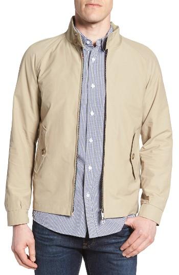 Men's Baracuta G9 Water Resistant Harrington Jacket - Beige