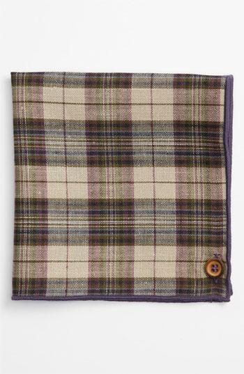 Armstrong & Wilson Linen Pocket Square