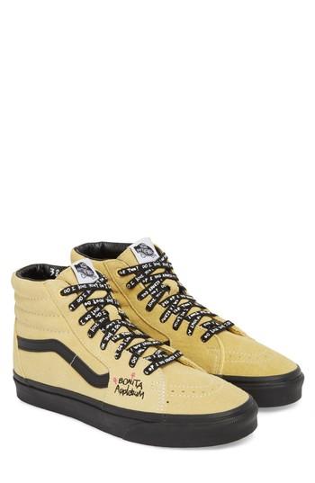 Men's Vans Atcq Sk8-hi Sneaker M - Yellow