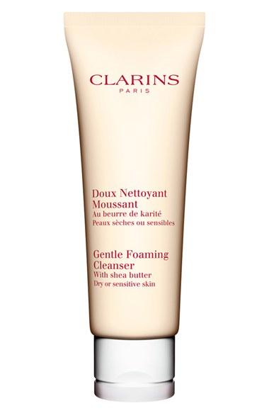 Clarins Gentle Foaming Cleanser With Shea Butter For Dry/sensitive Skin Types