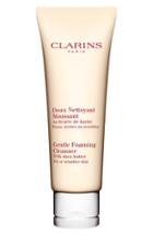 Clarins Gentle Foaming Cleanser With Shea Butter For Dry/sensitive Skin Types