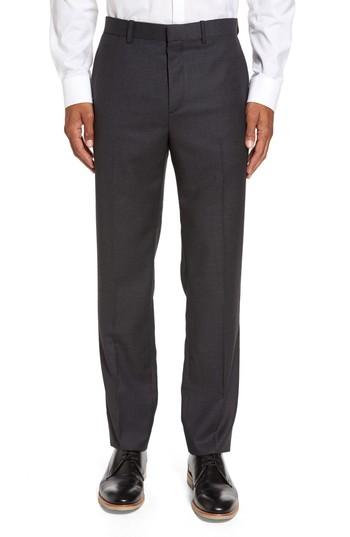 Men's Theory Jake Nailhead Slim Wool Trousers - Grey