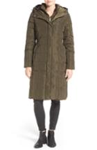 Women's Cole Haan Bib Insert Down & Feather Fill Coat - Purple