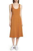 Women's A.l.c. Sander Buckle Strap Midi Dress - Yellow
