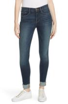 Women's Frame Le Skinny De Jeanne Raw Cuff Skinny Jeans - Blue