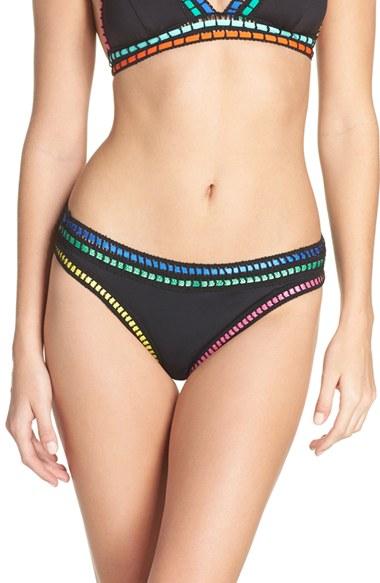 Women's La Blanca Threading Along Bikini Bottoms
