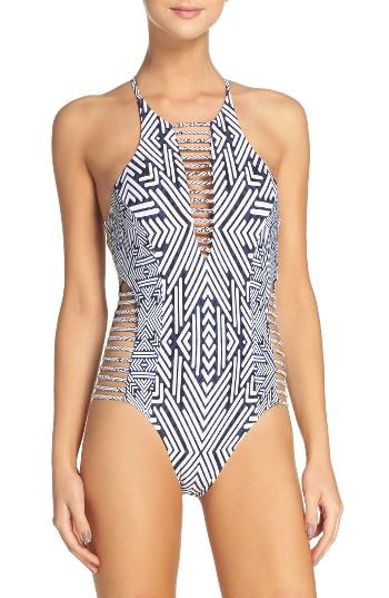 Women's Red Carter South Beach One-piece Swimsuit