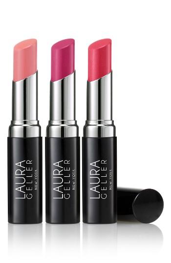 Laura Geller Beauty Pucker Up Pinks Lipstick Trio - Pinks