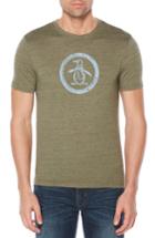 Men's Original Penguin Circle Logo T-shirt, Size - Green