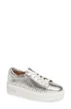 Women's Linea Paolo Kendra Platform Sneaker M - Metallic
