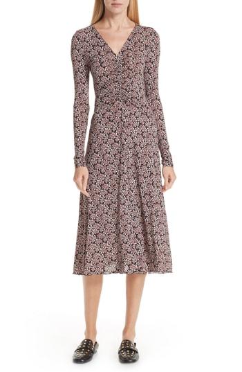 Women's Isabel Marant Etoile Tova Midi Dress Us / 34 Fr - Red