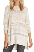 Women's Billabong Wandering Wonderland Open Knit Sweater