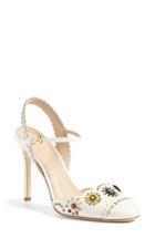 Women's Tory Burch Marguerite Embellished Slingback Pump