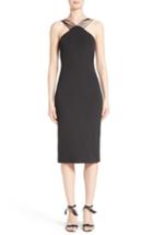 Women's Cushnie Et Ochs Strap Detail Halter Dress