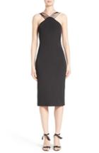 Women's Cushnie Et Ochs Strap Detail Halter Dress