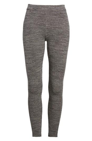 Women's James Perse Ribbed Leggings - Grey