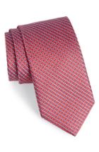 Men's John W. Nordstrom 'raine Mini' Geo Print Silk Tie