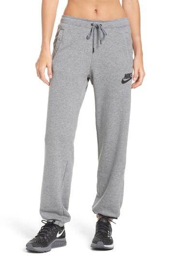 Women's Nike Rally Loose Fit Jogger Sweatpants - Grey
