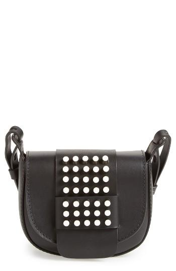 Pedro Garcia Studded Mini Crossbody Bag - Black