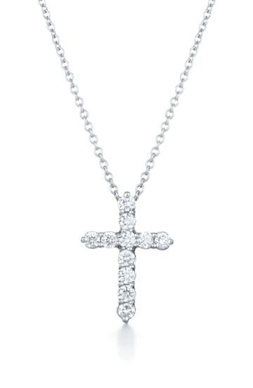 Women's Kwiat Faith Cross Pendant Necklace