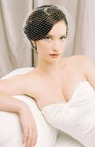 Sara Gabriel Collette Convertible Birdcage Veil
