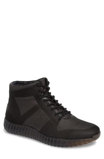 Men's Karl Lagerfeld Paris Mid-top Sneaker .5 M - Black