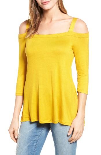 Women's Bobeau Off The Shoulder Top - Yellow