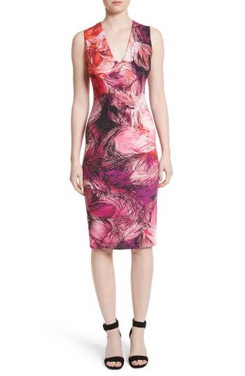 Women's Fuzzi Print Sheath Dress