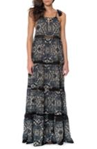Women's Red Carter Cover-up Maxi Dress - Black