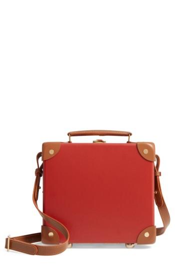 Globe-trotter Safari 9-inch Mini Utility Hardshell Travel Case - Red