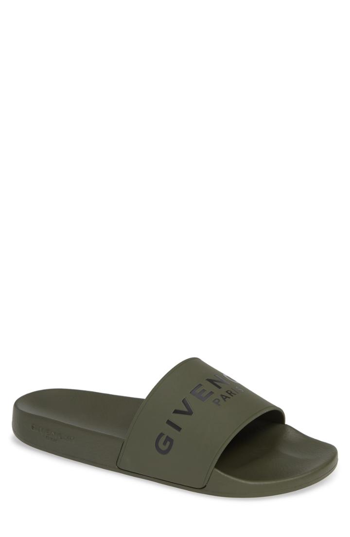 Men's Givenchy Slide Sandal Us / 41eu - Green