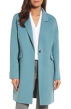 Women's Diane Von Furstenberg Double Face Wool Blend Walker - Blue