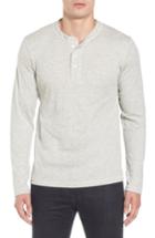 Men's Billy Reid Cullman Henley - Grey