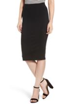 Women's David Lerner Tube High Rise Pencil Skirt - Black