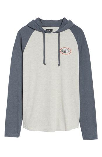 Men's O'neill Malcolm Hoodie Pullover, Size - Blue/green