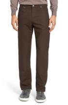 Men's Bugatchi Slim Fit Five-pocket Pants - Brown