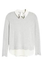 Women's Ted Baker London Suzaine Layered Sweater - Grey
